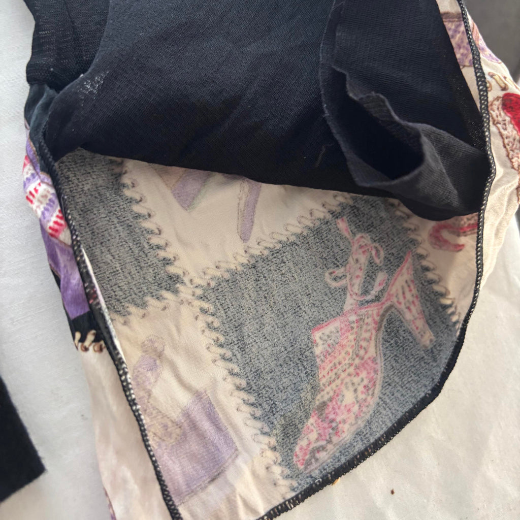 Kariha Women's Long Sleeve Top Size 12 Black Embellished - Come Sell Nearly Anything