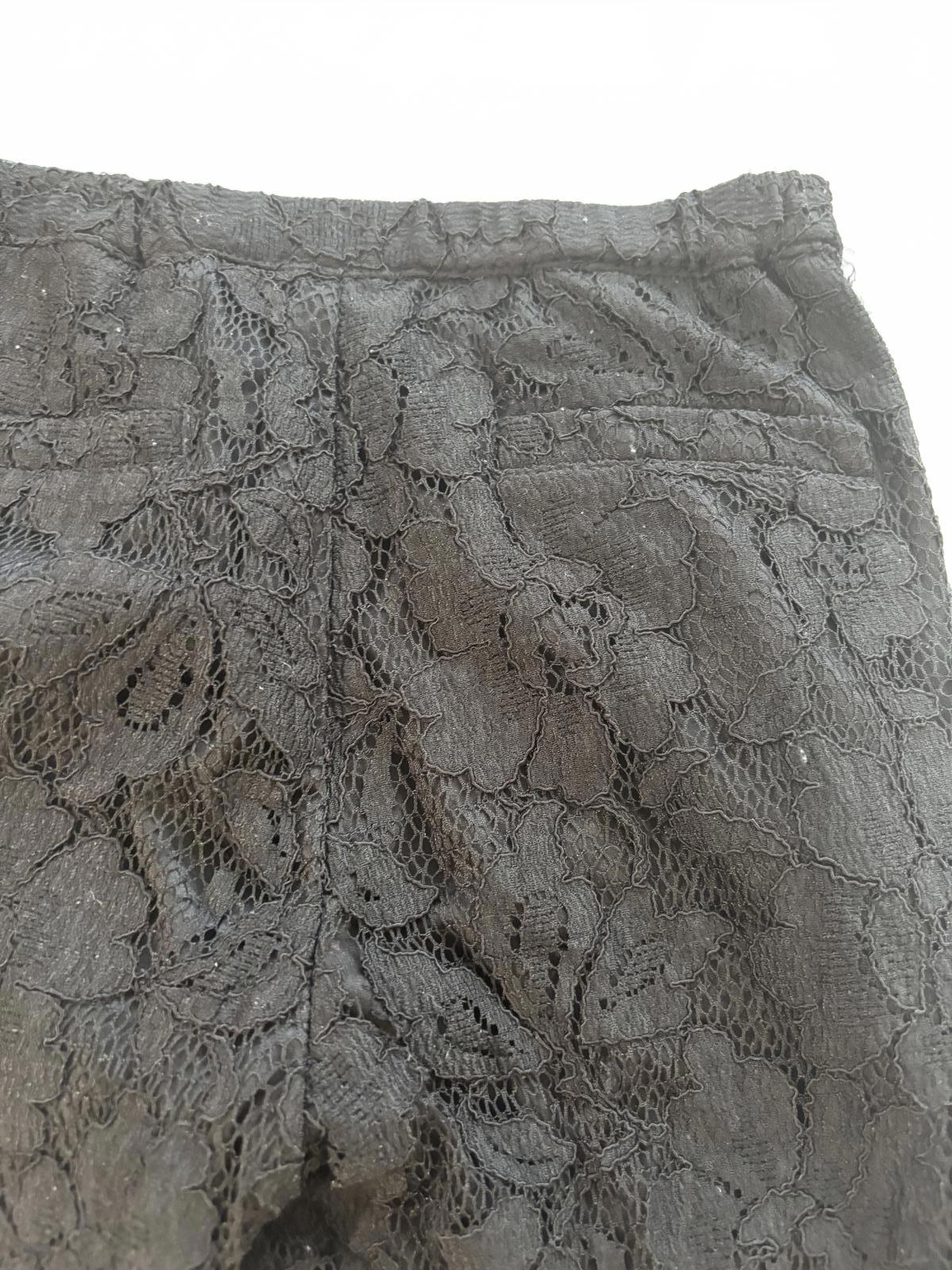 Nono Women's Black Lace Dress Pants Size Waist 33cm - Come Sell Nearly Anything