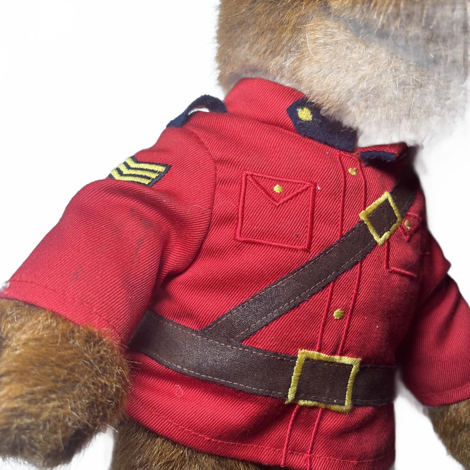 Sergeant Bull Moose Stuffed Animal House 15” Plush Royal Canadian Mounted Police
