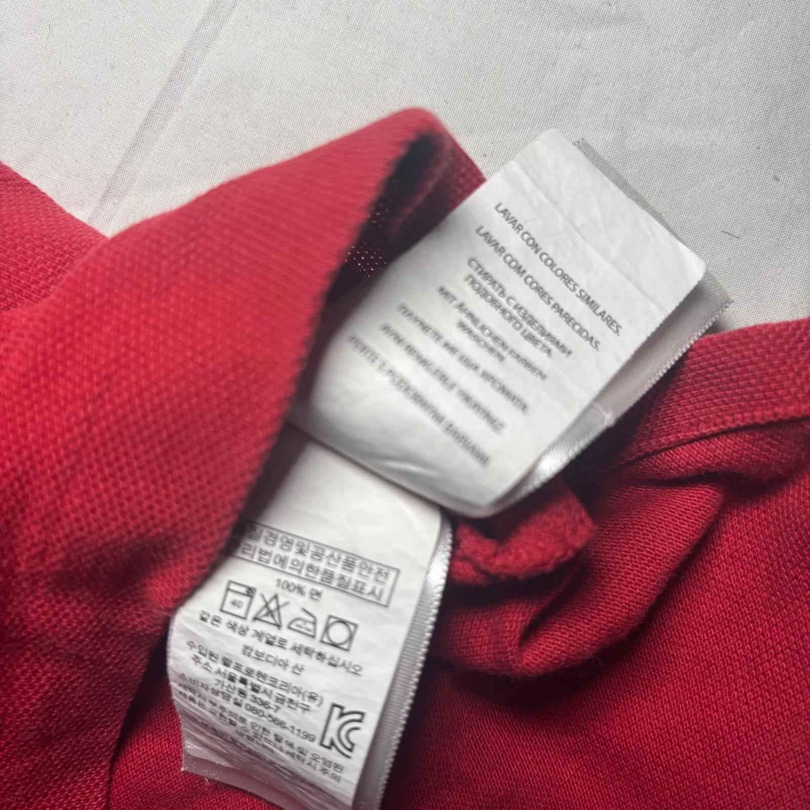 Polo Ralph Lauren Large Classic Fit Men's Polo Shirt Red #Menswear #Polos #Ralph