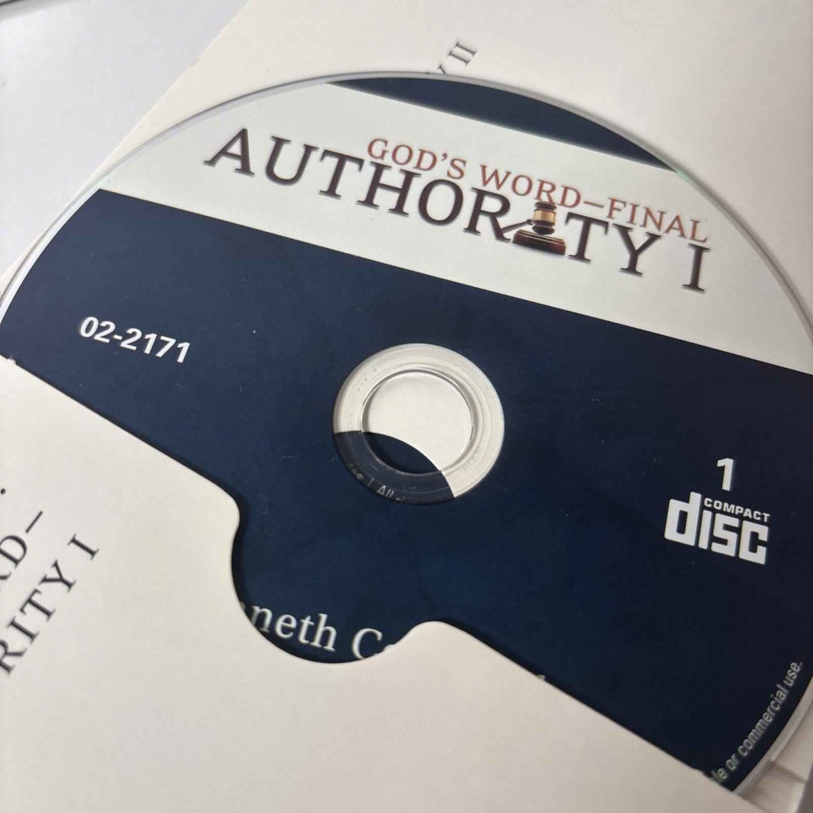 Kenneth Copeland - God's Word - Final Authority - (CD) 2-Disc Set