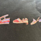 Kariha Women's Long Sleeve Top Size 12 Black Embellished - Come Sell Nearly Anything