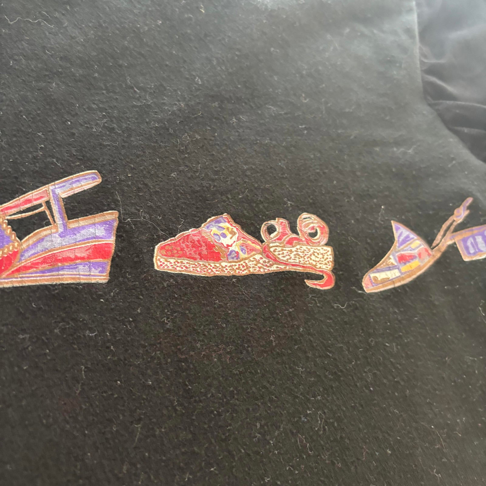 Kariha Women's Long Sleeve Top Size 12 Black Embellished - Come Sell Nearly Anything