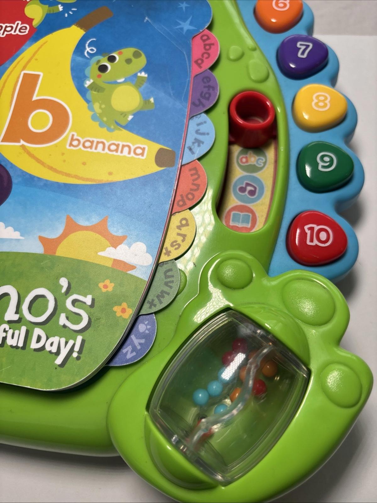 Leap Frog Dinos Delightful Day Book Learning English Toy ABC Electronic Kids