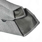 BOTTINELLI Original Made IN Italy Gray Textured Men's Tie