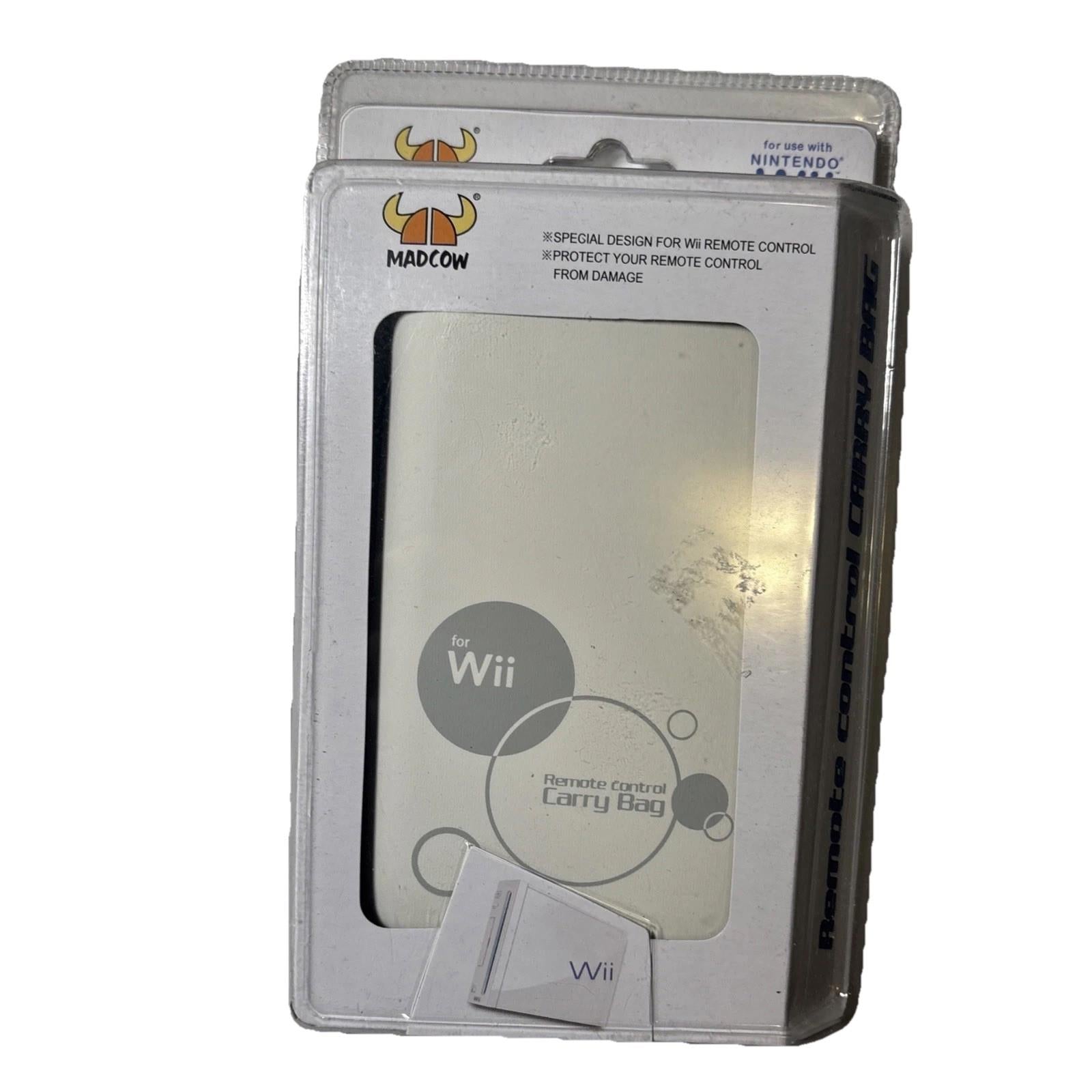 Brand New and Sealed Nintendo Wii Remote Control Carry Bag Madcow