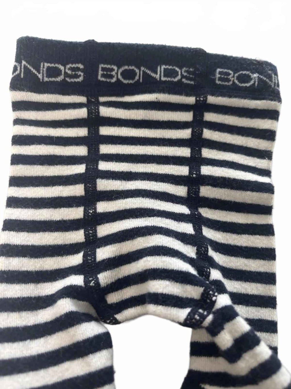 Bonds Baby Leggings  s Size 6-18 Months Striped Navy White