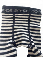 Bonds Baby Leggings  s Size 6-18 Months Striped Navy White