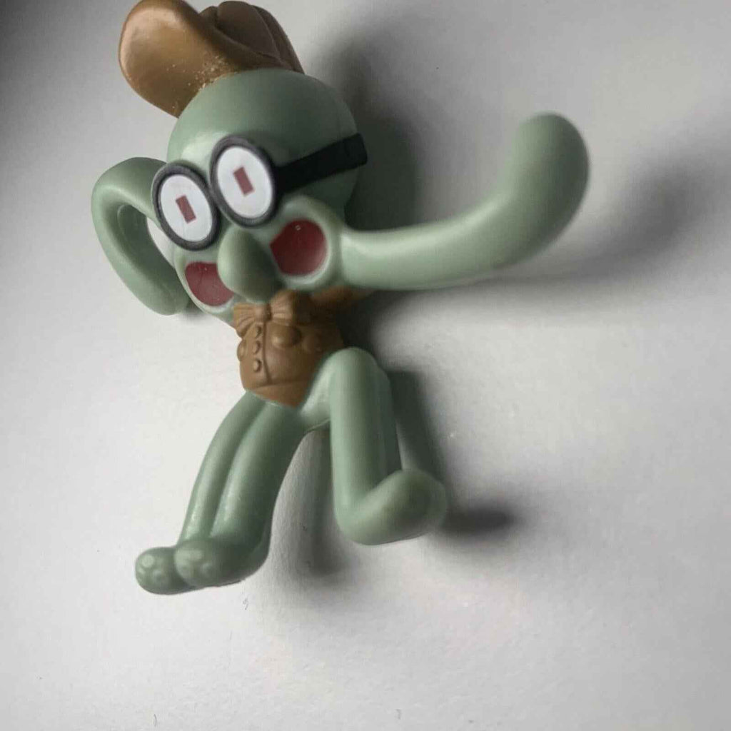 Hungry Jacks/Burger King Spongebob Squarepants Mini 2" Squidward Meal Toy.