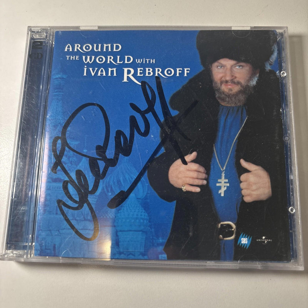Around The World With Ivan Rebroff - Album 2 CD Set Signed Copy Autograph - Come Sell Nearly Anything