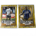 2022-23 Topps UEFA Superstars Samuel Eto'o Common Yellow #200 +  Action Image