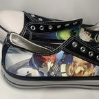 Womens Mens Demon Slayer Canvas Shoes High Top Trainers Casual Chuck Sneakers. - Come Sell Nearly Anything