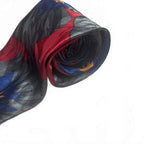 Gold City Men's Polyester Tie with Abstract Pattern