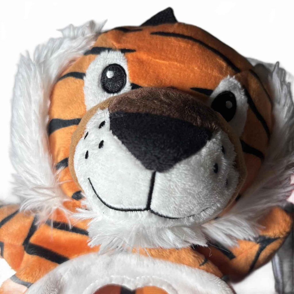 Vintage Chupa Chups Lollipops Candy Plush Tiger Kids Backpack Window Tummy