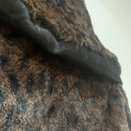 Liz Jordan women's faux Fur Leopard Print jacket size S. Great Cond. - Come Sell Nearly Anything
