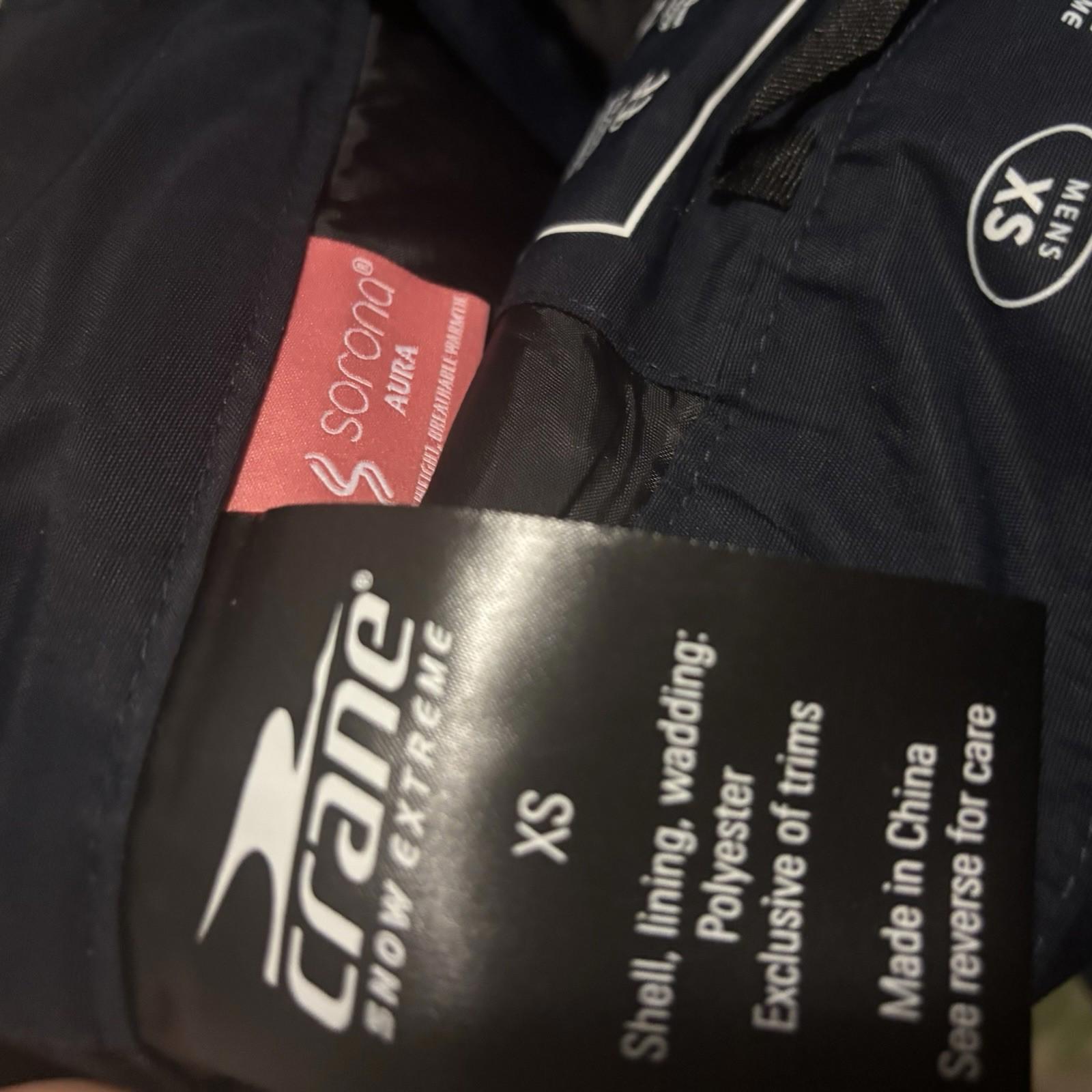 Mens CRANE Snow Extreme Black Size XS Ski Snowboarding Pants BNWT - Come Sell Nearly Anything