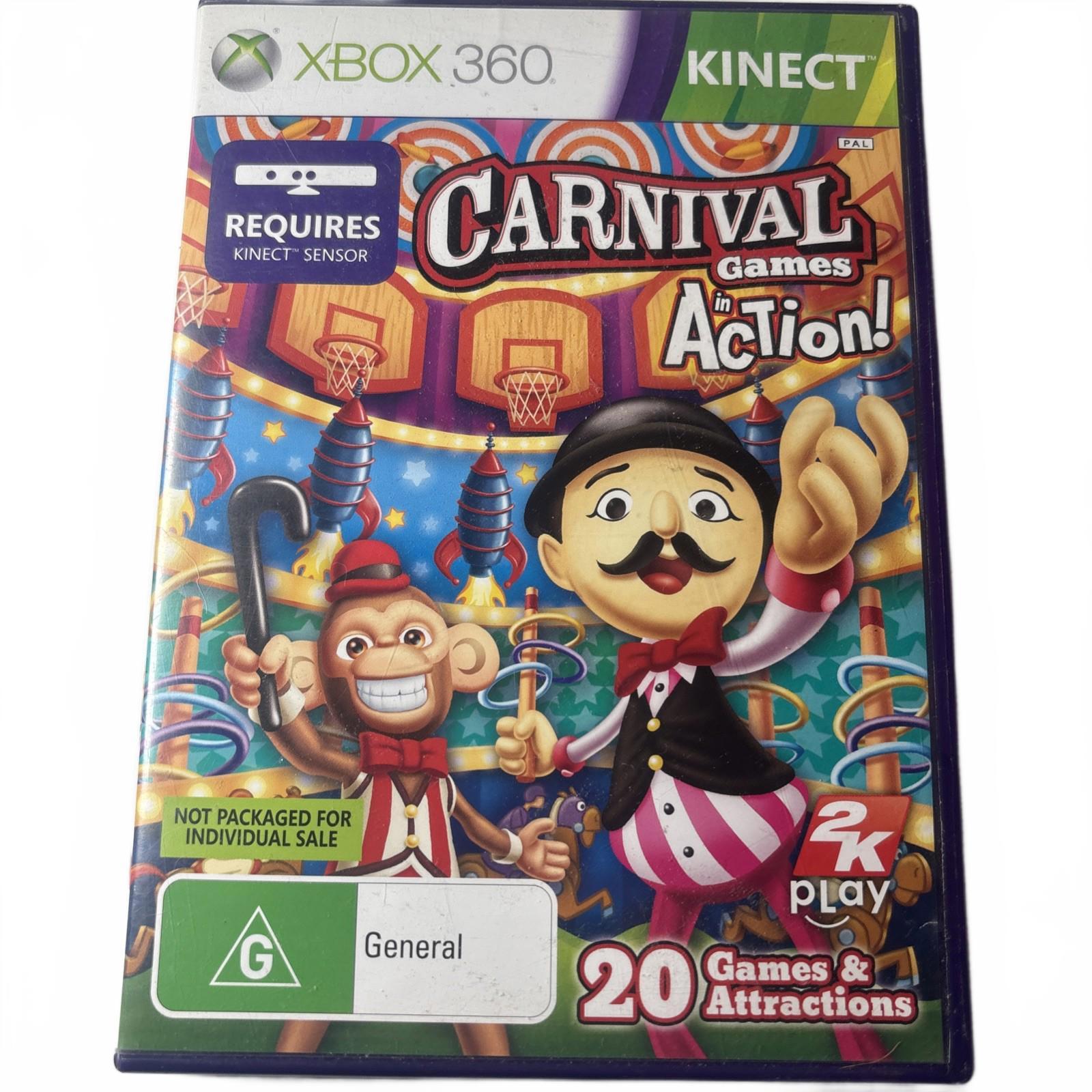 Kinetics Carnival Games in Action! - Xbox 360 Game - PAL