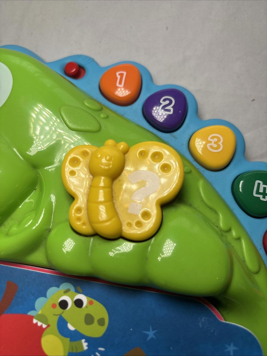 Leap Frog Dinos Delightful Day Book Learning English Toy ABC Electronic Kids