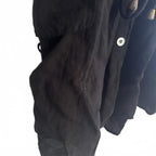 Old Skool Sportsgirl Sleeveless Hooded Jumper Dress  Size 12 Button Up - Come Sell Nearly Anything