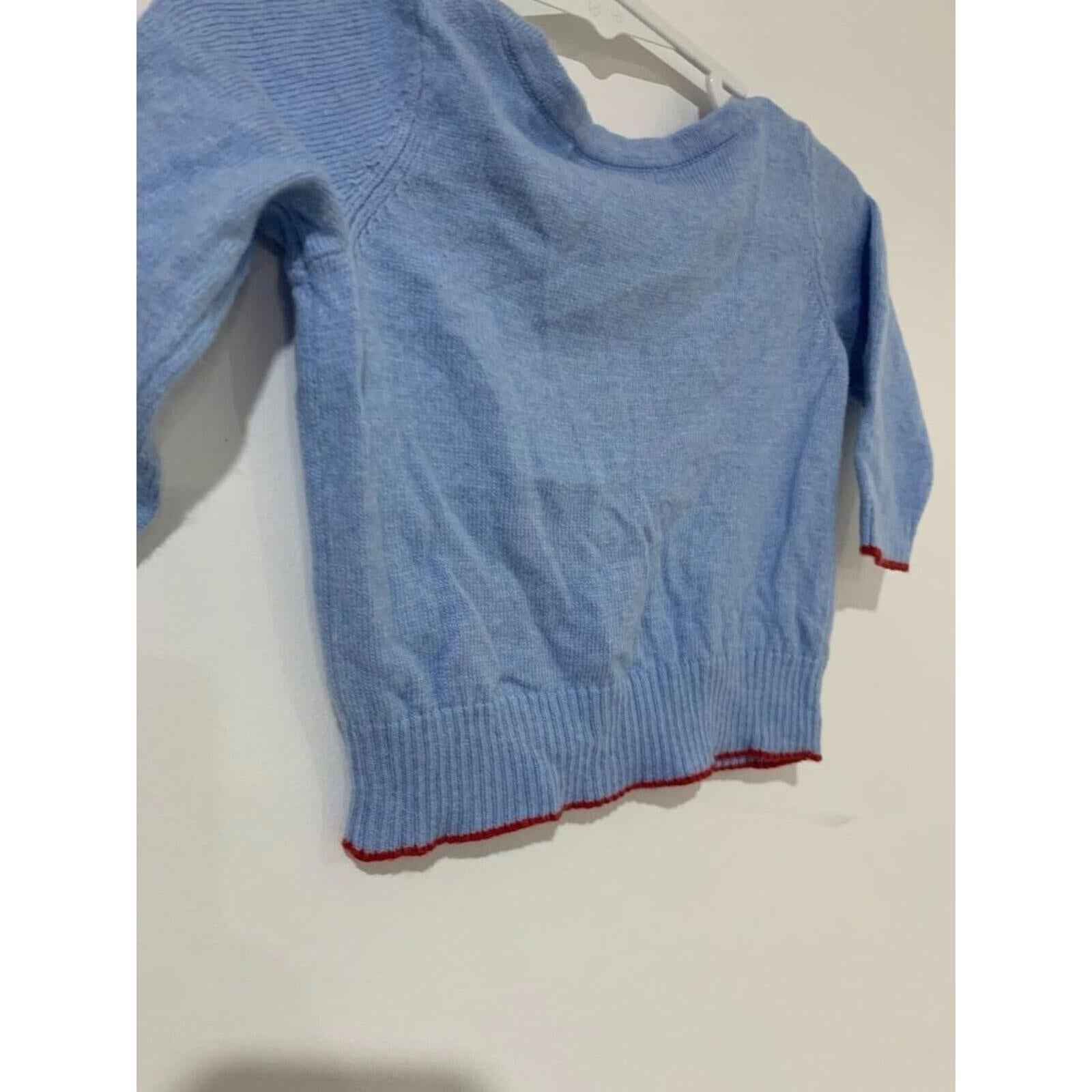 Janie and Jack Jacket Blue Lobster 3-6months Knit Jumper.