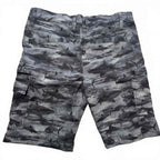 Anglers Edge Men's Cargo Shorts 32 Waist Shark Print