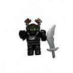 LEGO Warcraft Orc Minifigure with Horned Helmet and Sword - Come Sell Nearly Anything