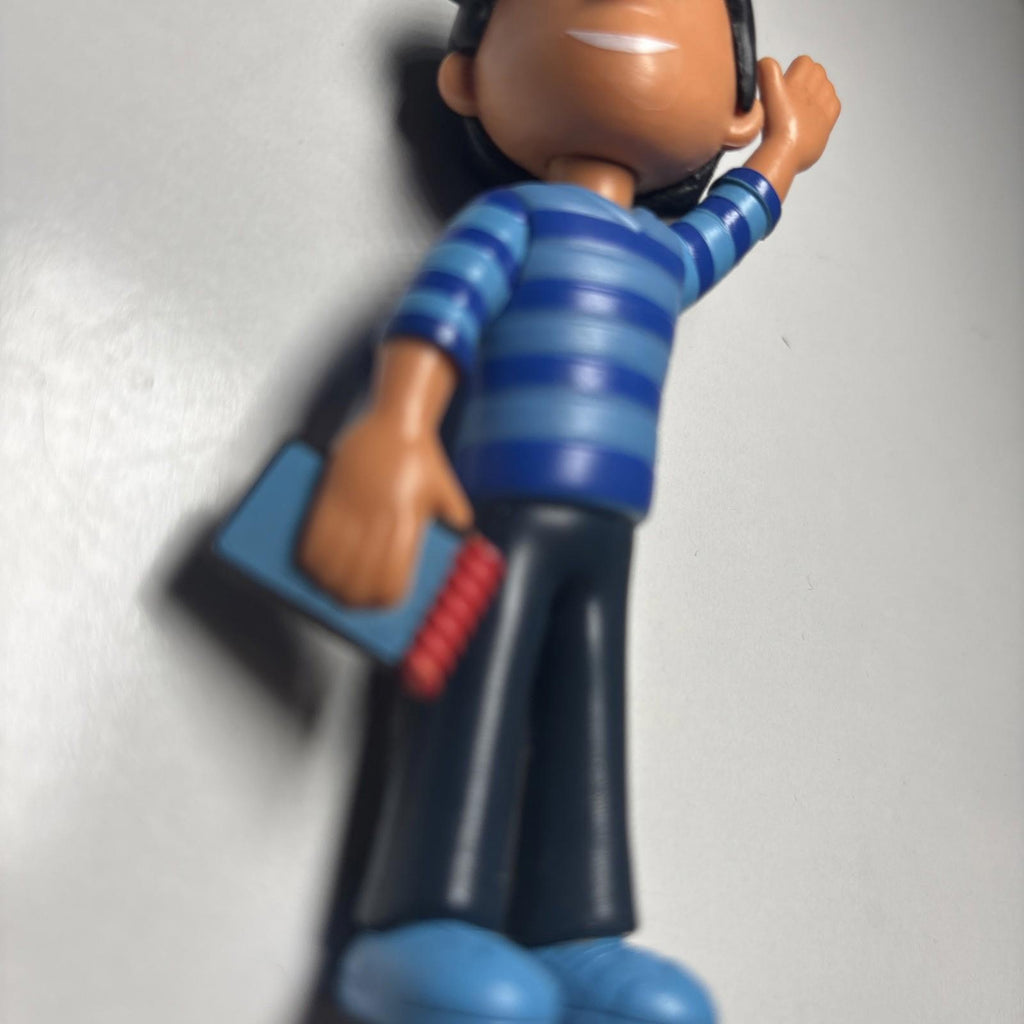 Blue's Clues Josh Figure Holding Notebook & Waving 4” 2019 Viacom