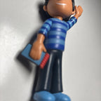 Blue's Clues Josh Figure Holding Notebook & Waving 4” 2019 Viacom