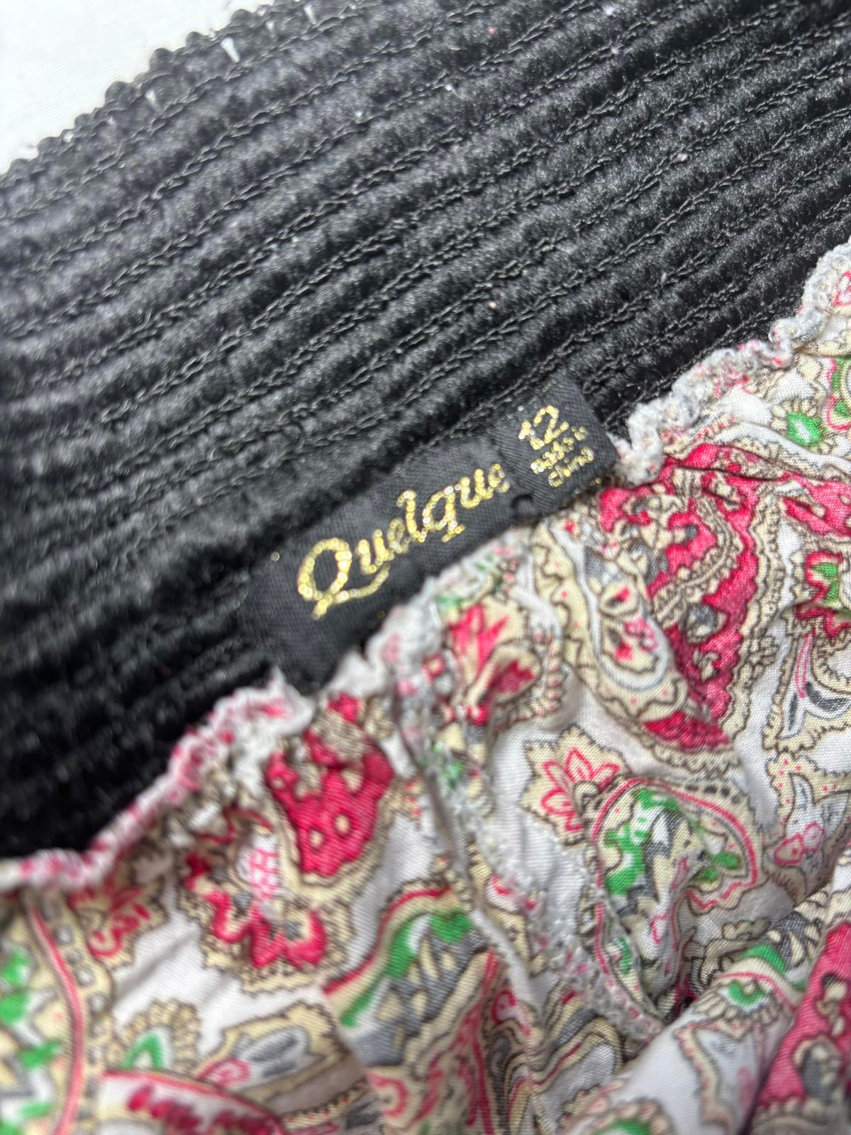 Women's Casual Wide-Leg Pants with Paisley Print and Stretch Waistband - Come Sell Nearly Anything