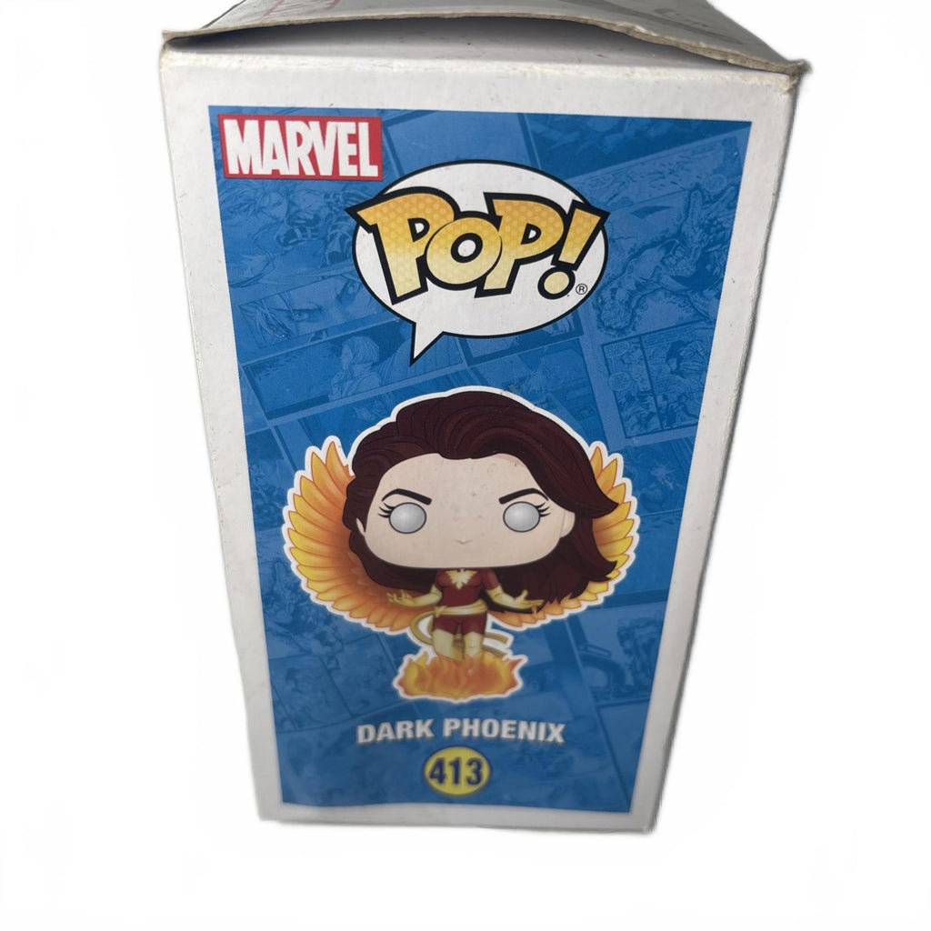 Dark Phoenix X-Men Funko Pop Vinyl #413 (Special Edition) New In Damaged Box