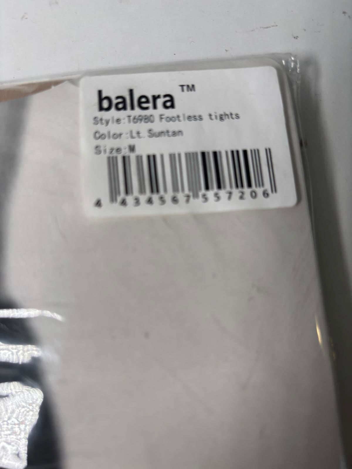 Balera Footless Tights in Light Suntan, Size M - Come Sell Nearly Anything