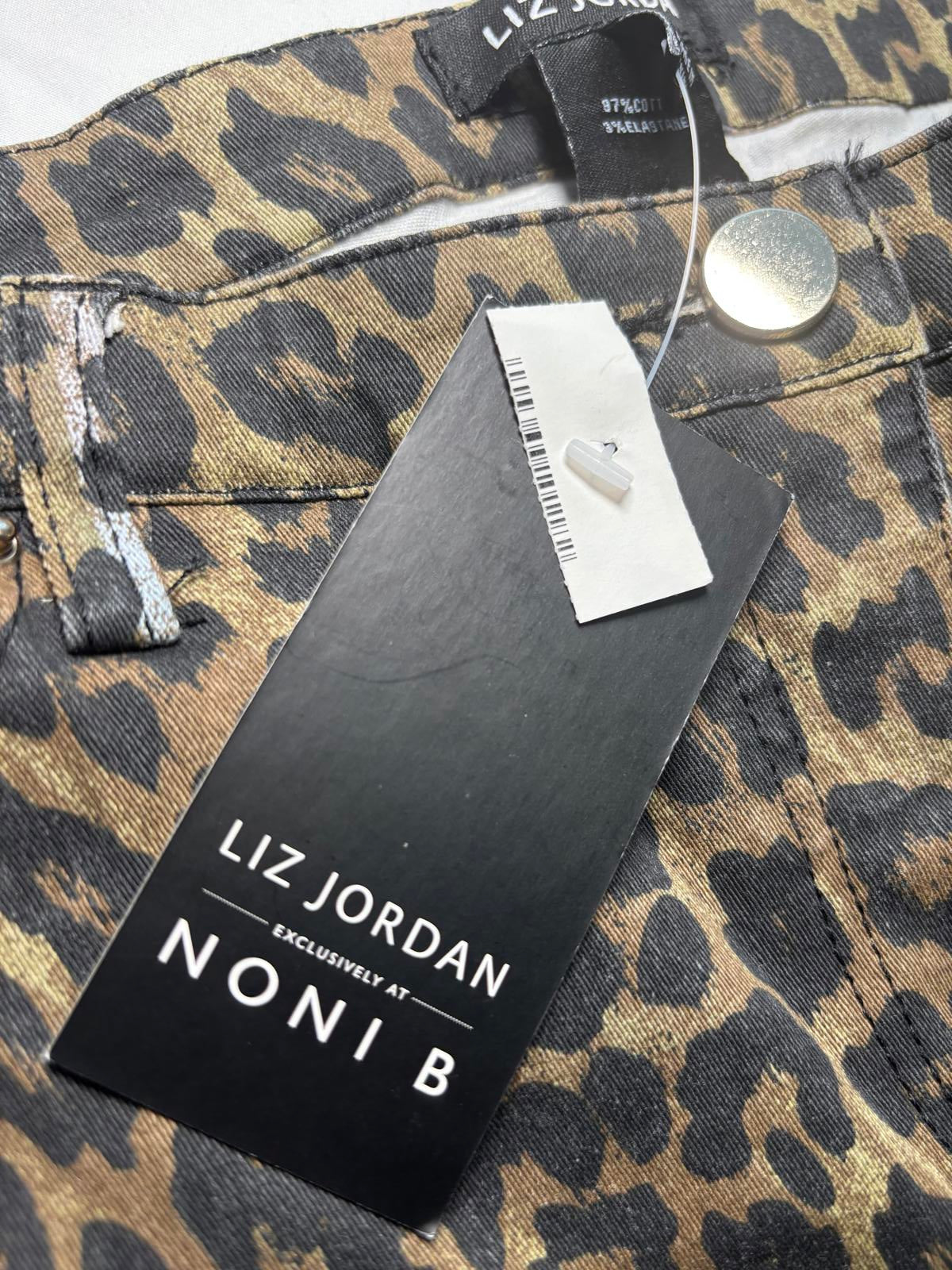 Liz Jordan / Noni B Women's Leopard Print Casual Pants - Come Sell Nearly Anything