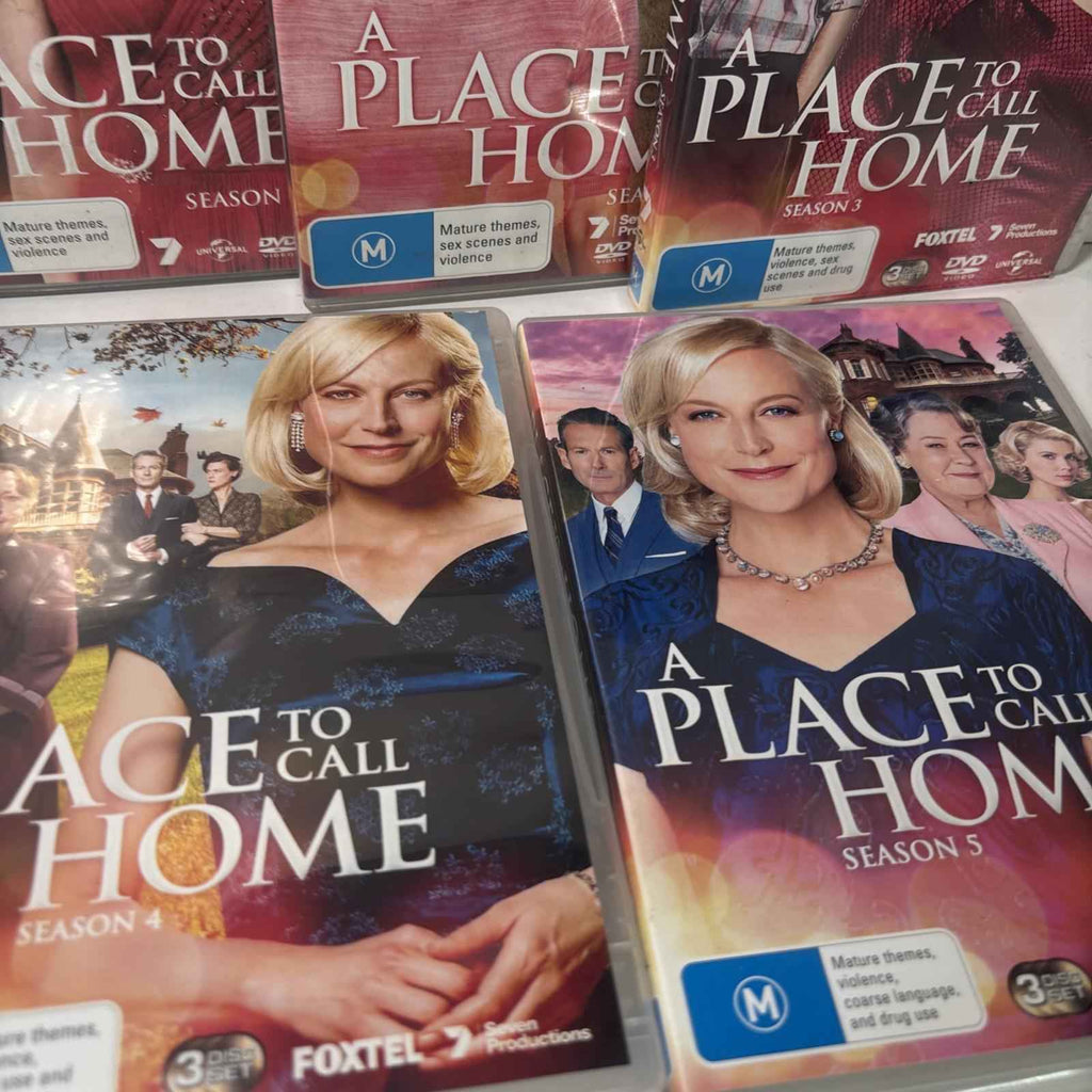A  PLACE  CALLED  HOME   -   SEASONS   1-5 DVD  -   Australian Drama