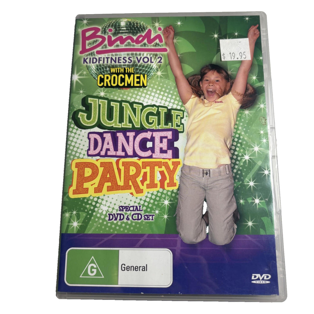 Bindi - Kidfitness: Vol. 2 - Jungle Dance Party DVD & CD Box Set All Region