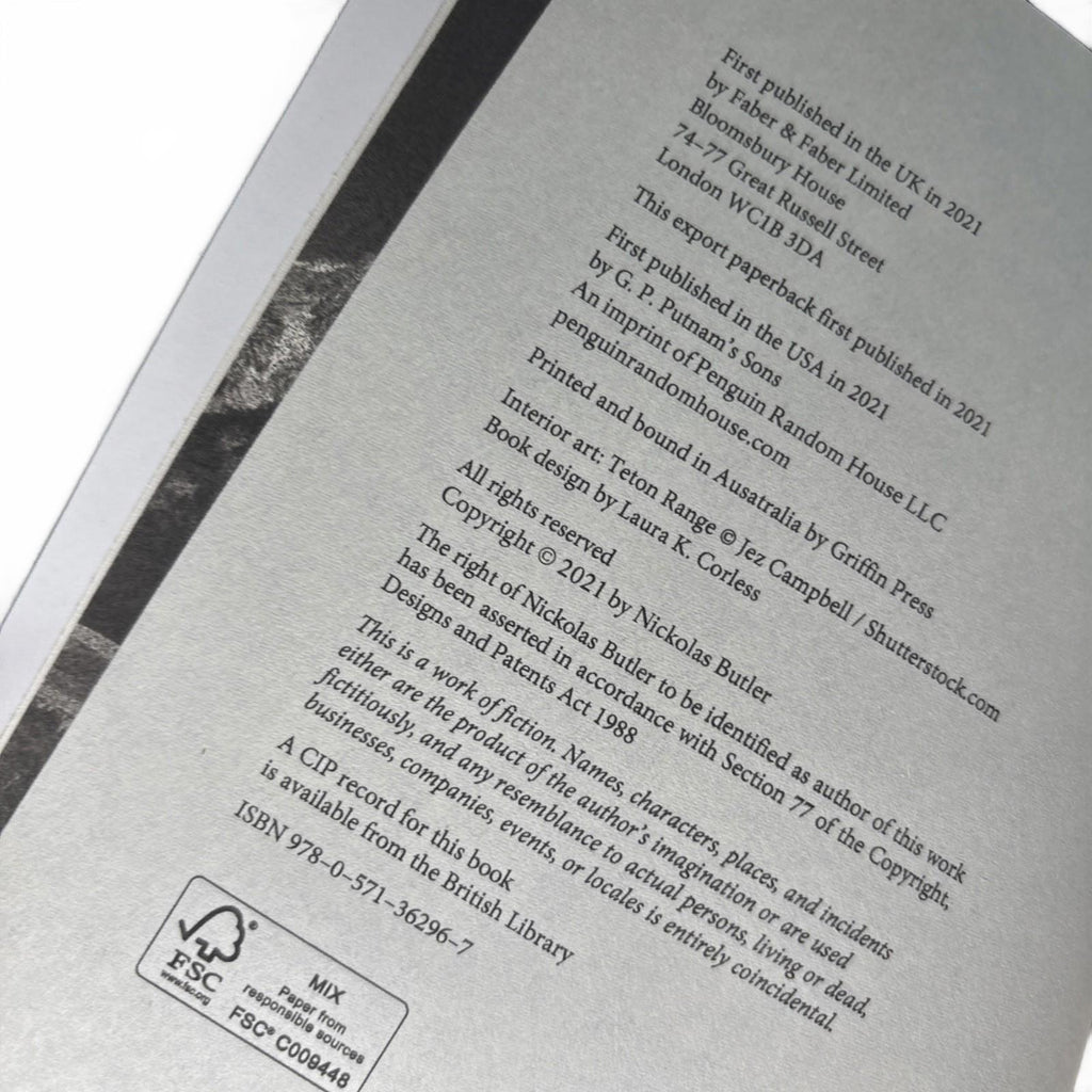 Godspeed by Nickolas Butler (PB23) THRILLER paperback BOOK ISBN 9780571362967 - Come Sell Nearly Anything