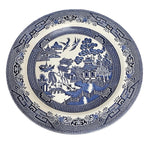 Churchill Blue Willow 10" Dinner Plates Made in Staffordshire England