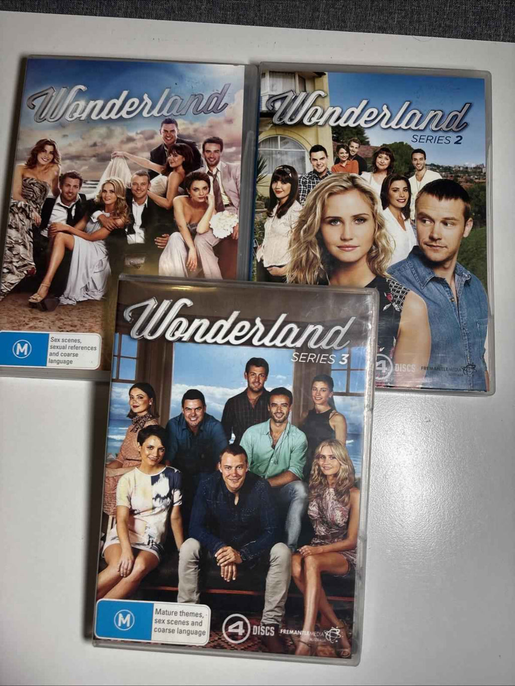 Wonderland | The Complete Series Season 1-3 DVD 1 2 3 Australian Drama, Region 4
