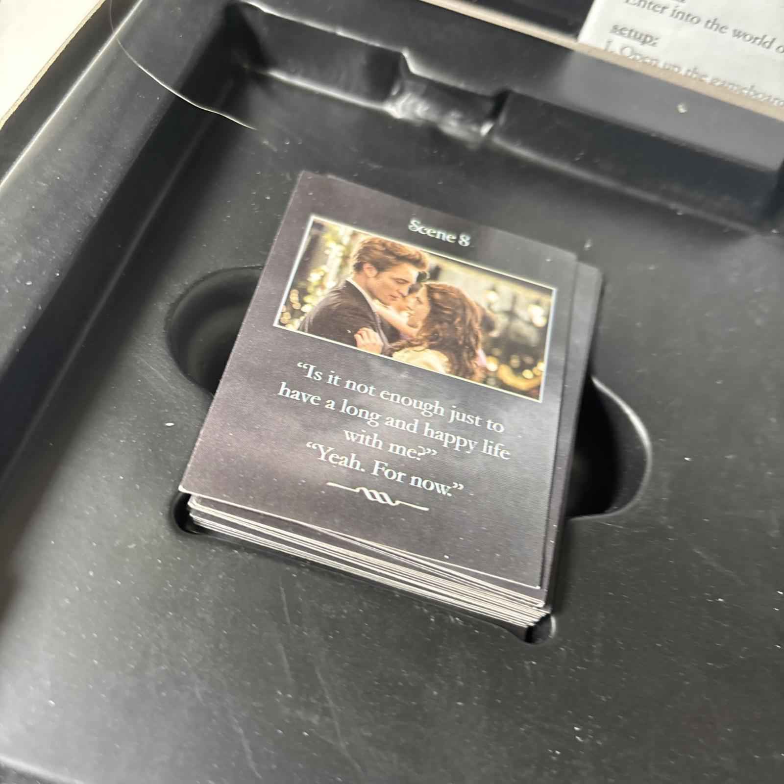 Twilight The Movie Boardgame 2009 Cardinal Like New