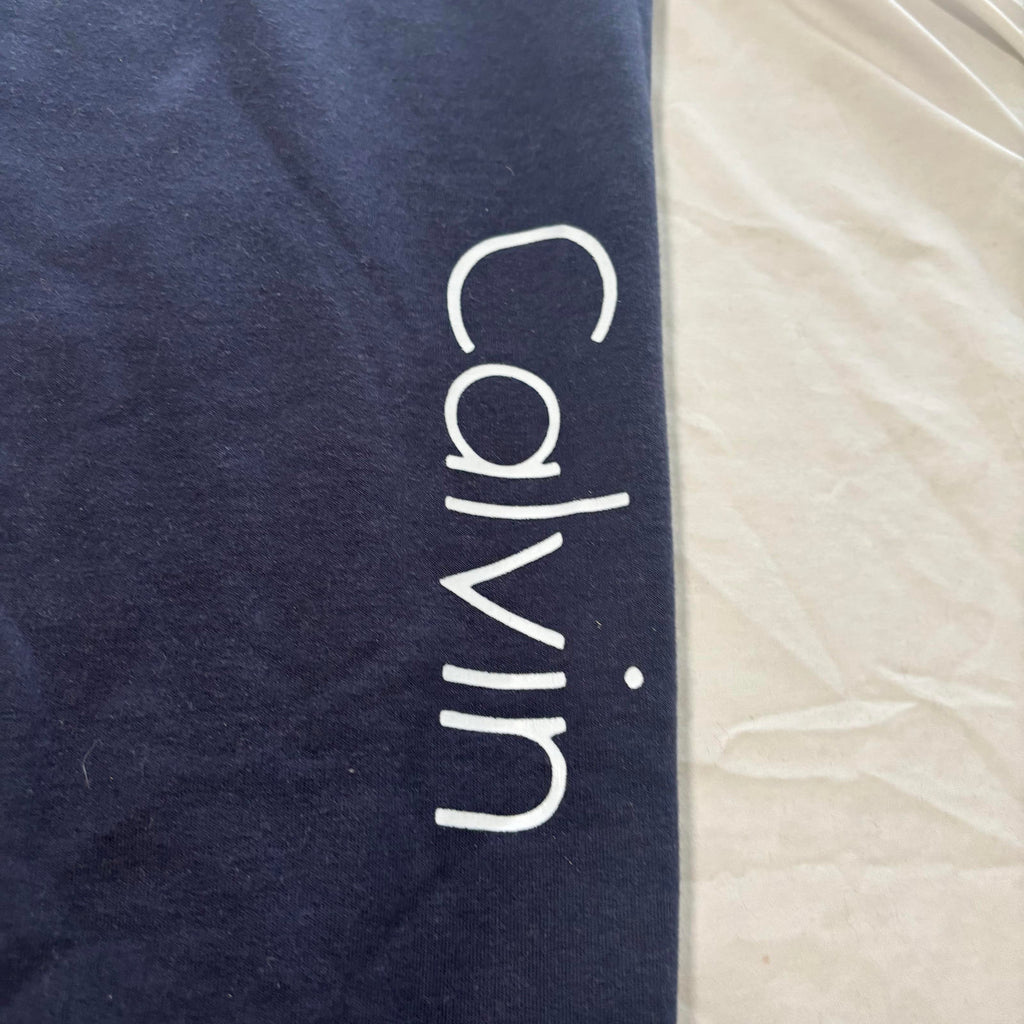 Calvin Men's Black Sweatpants Size Large