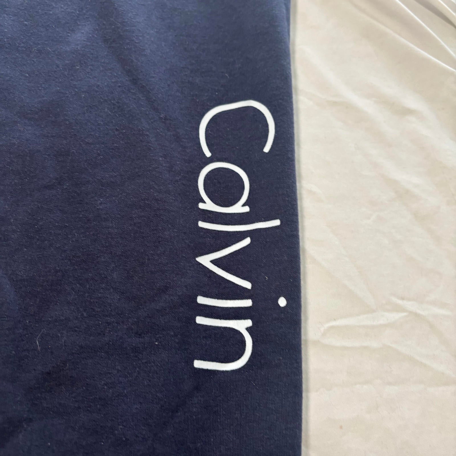 Calvin Men's Black Sweatpants Size Large