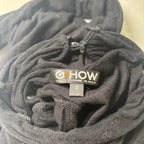 G-HOW Small Black Women's Turtleneck Top with Embellishments - Come Sell Nearly Anything