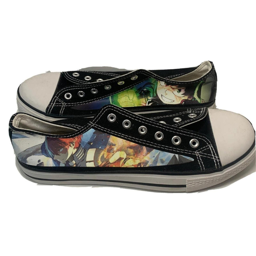 Womens Mens Demon Slayer Canvas Shoes High Top Trainers Casual Chuck Sneakers. - Come Sell Nearly Anything