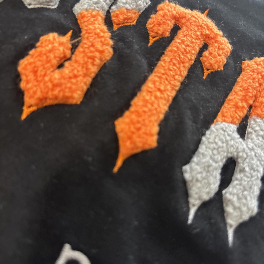 Trapstar It's A Secret Embroidered 3D Graphic Black M Crew Neck T-Shirt Tee