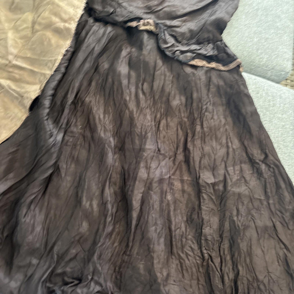 Vintage Womens Skirt L Hand Made Reversible Maxi Retro Cottage Large - Come Sell Nearly Anything