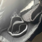 CRANE Ladies Ski Snow Snowboarding Suit Size L BNWT Black Faux Fur Trim H1