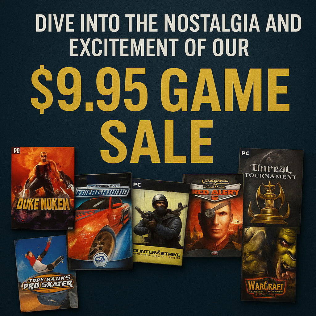 $9.95 Game Sale Old/New Computer PC Video Game Collection "Pick Your Game"