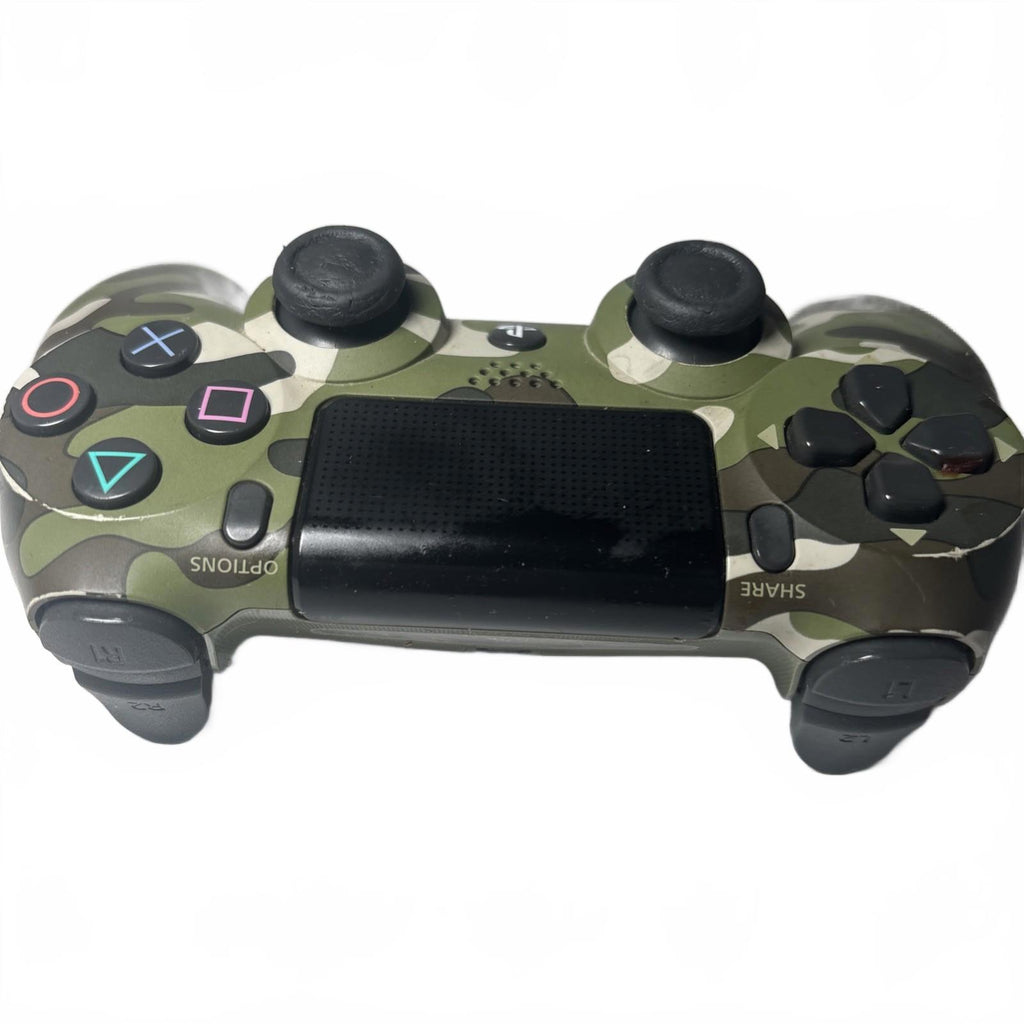 Genuine PS4 DualShock 4 Green CAMO Playstation4/4Pro Controller V2 Display Unit