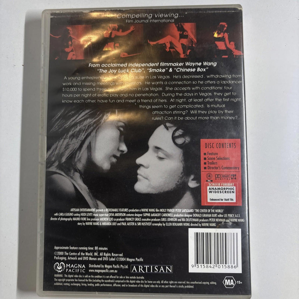 Artisan The Center of the World DVD Movie - Come Sell Nearly Anything