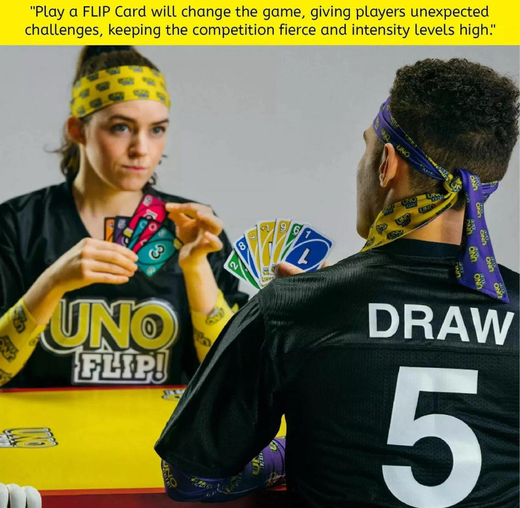 Uno® Flip!™ Card Game Double Sided Cards - Flip The Deck Change The Game