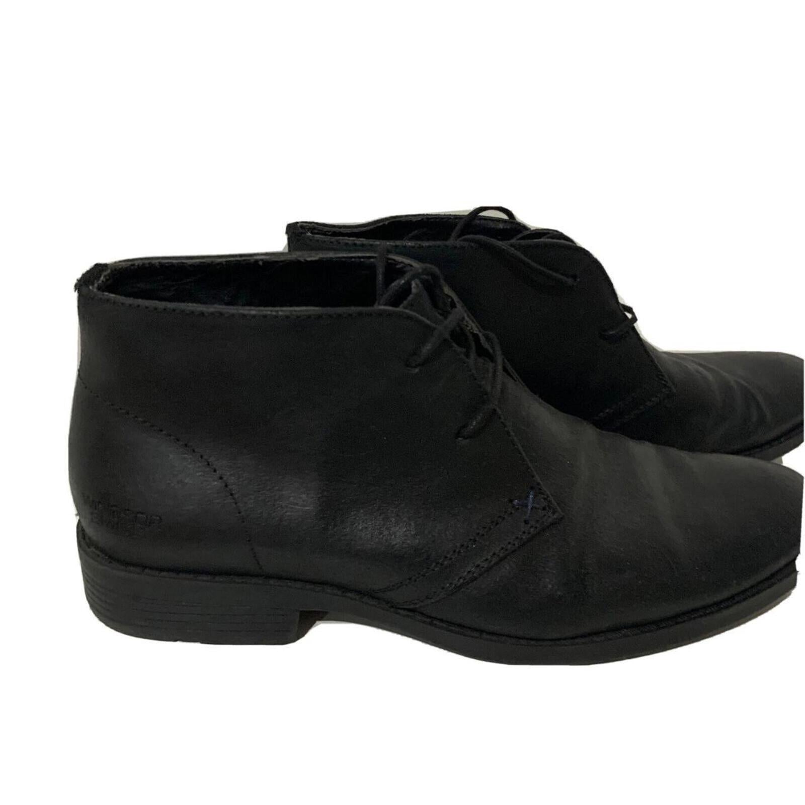 Windsor Smith Hobb Mens Black Boots Size 6 Leather Lace Up Casual Dress Shoes. - Come Sell Nearly Anything